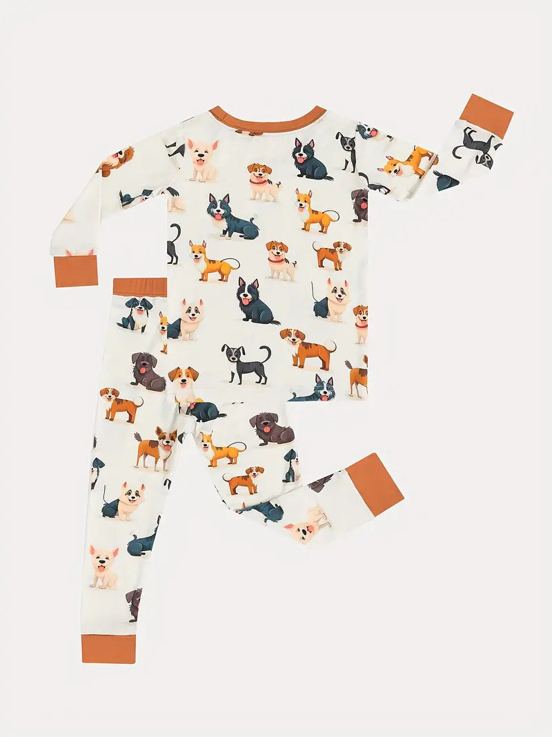 Pawsome Puppy Two-pieces pajama set