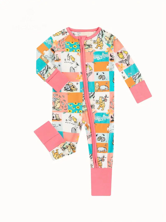 Pooh bamboo zippy