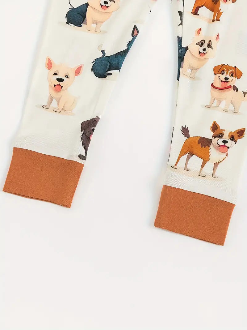 Pawsome Puppy Two-pieces pajama set