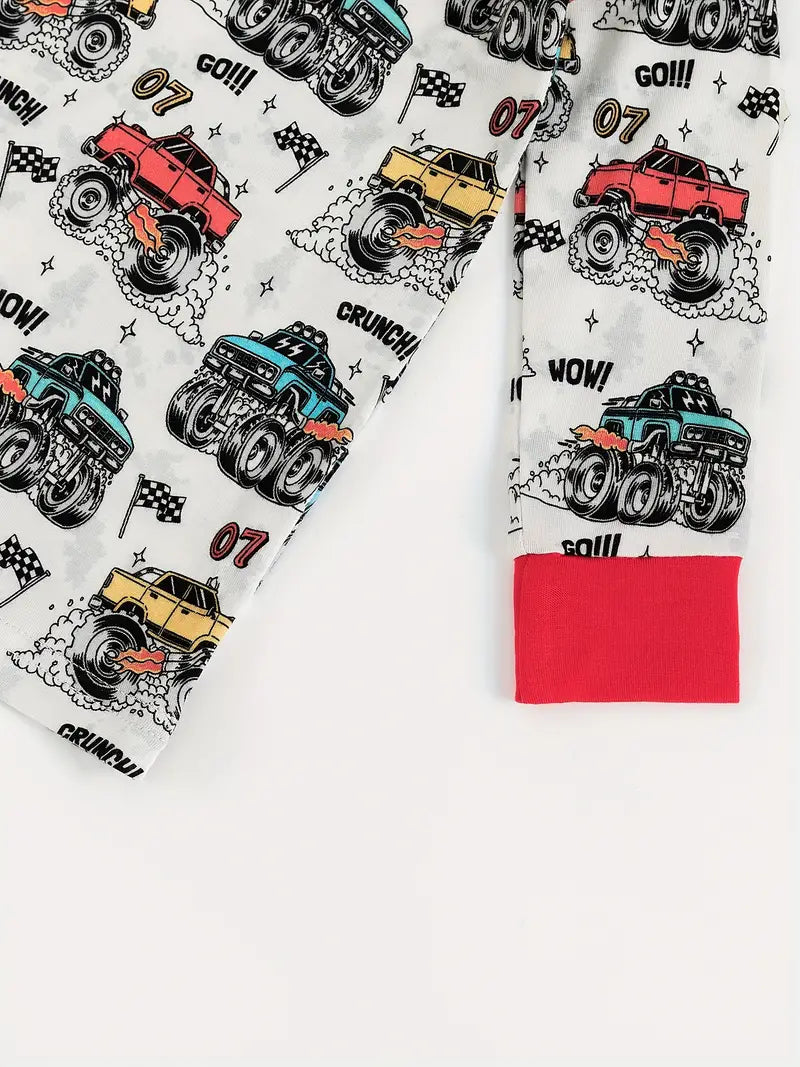 Monster Truck Two-pieces pajama set