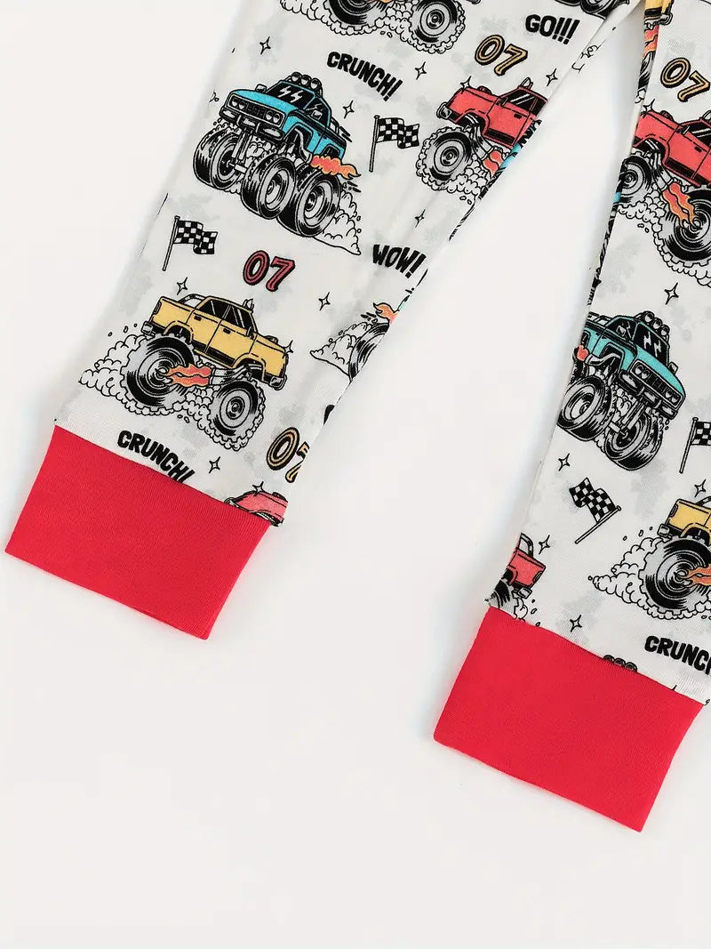 Monster Truck Two-pieces pajama set