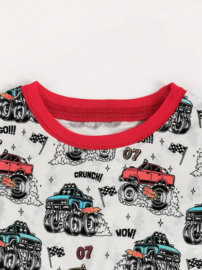 Monster Truck Two-pieces pajama set