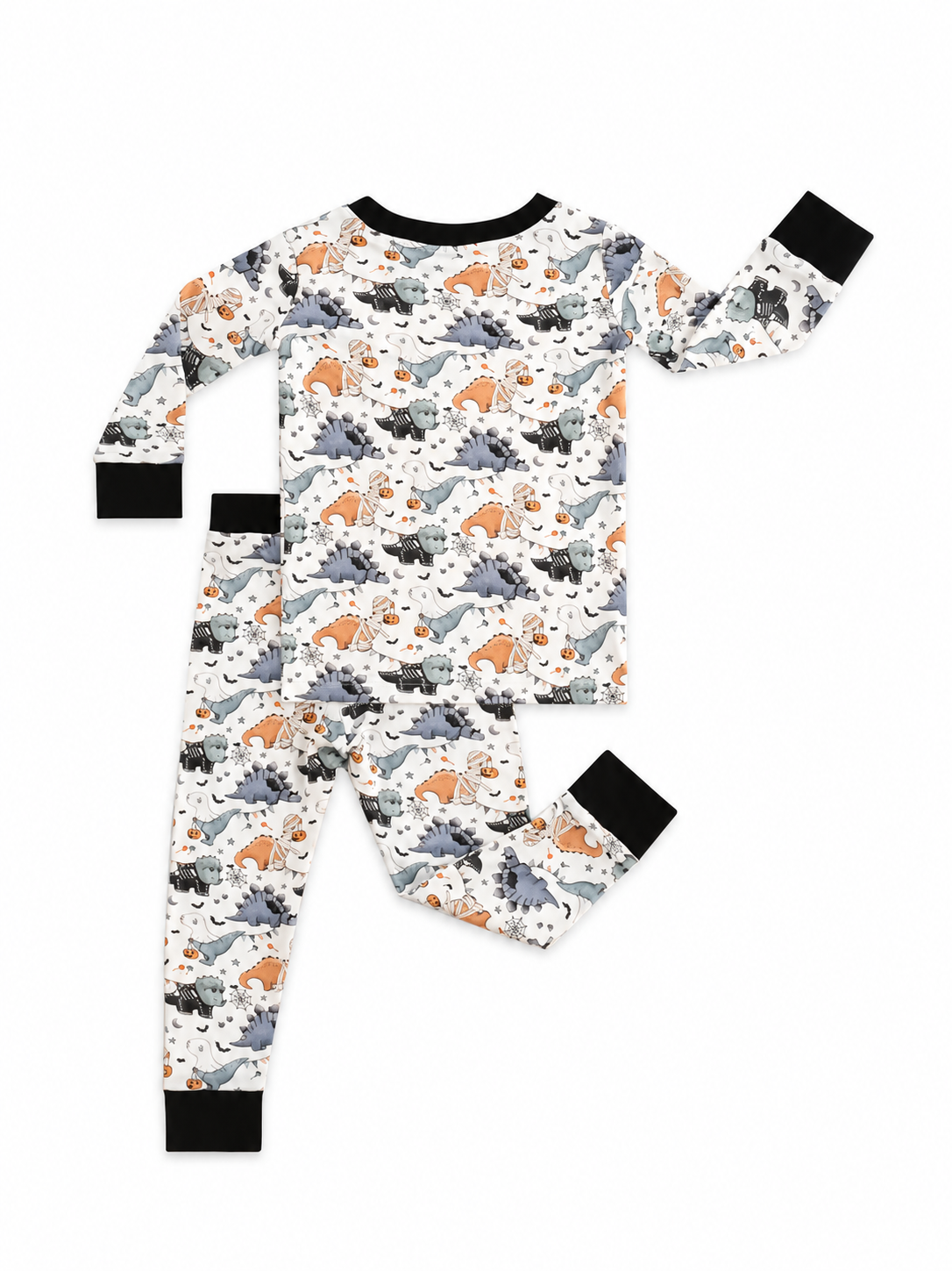 Spooky Dino Bamboo 2-piece set