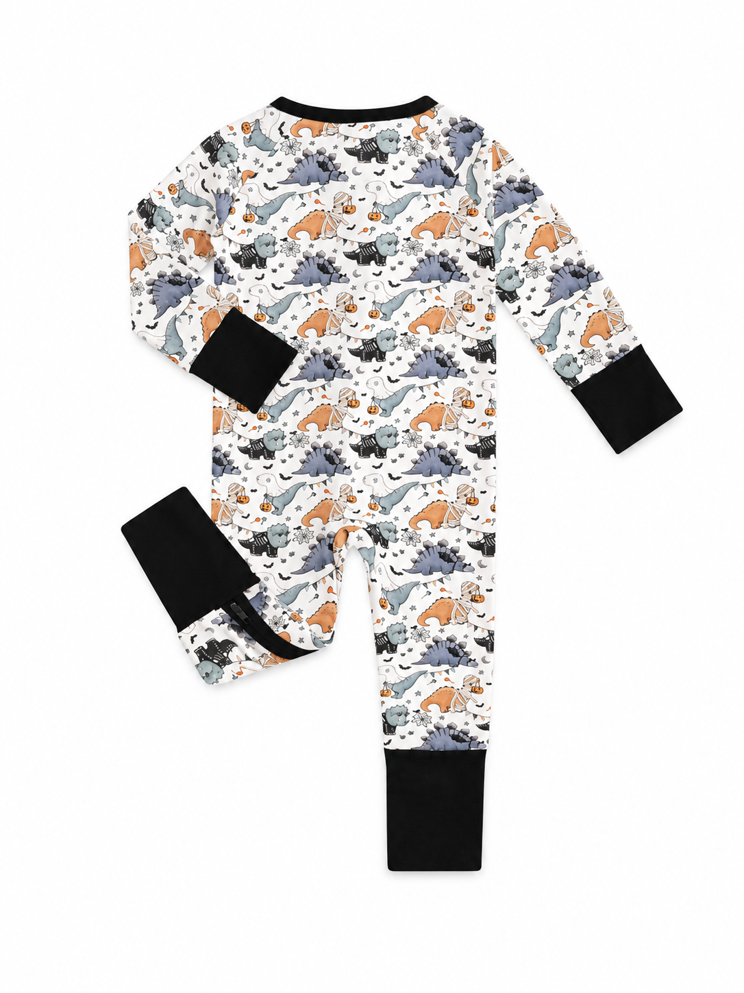 Spooky Dino Bamboo Zippy