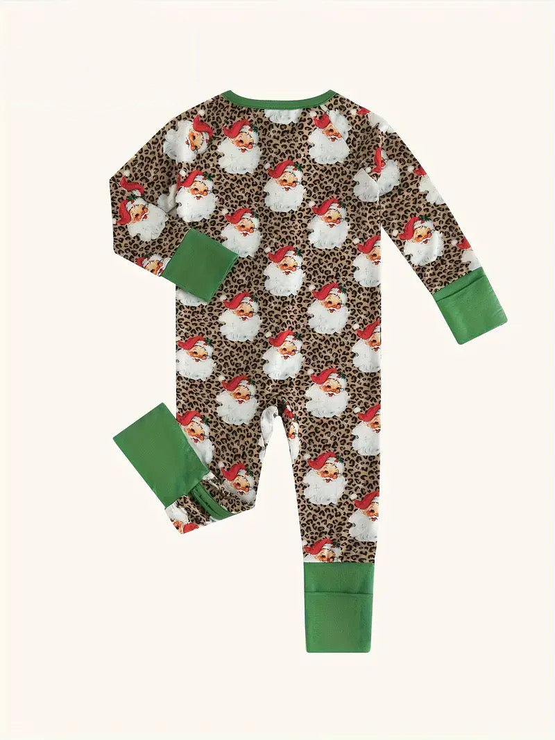 Christmas Whimsy bamboo zippy
