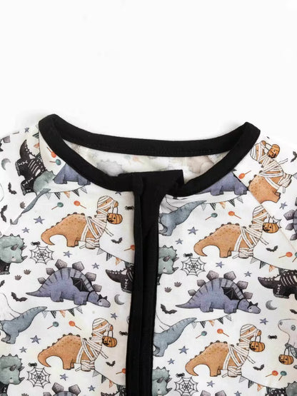 Spooky Dino Bamboo Zippy