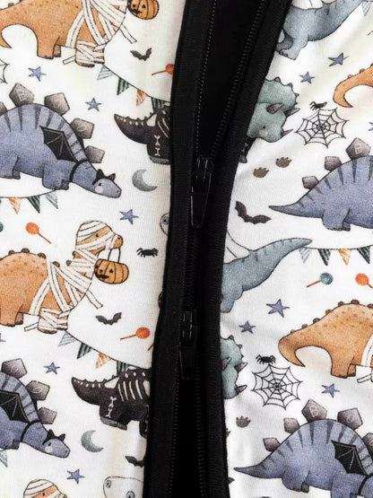 Spooky Dino Bamboo Zippy