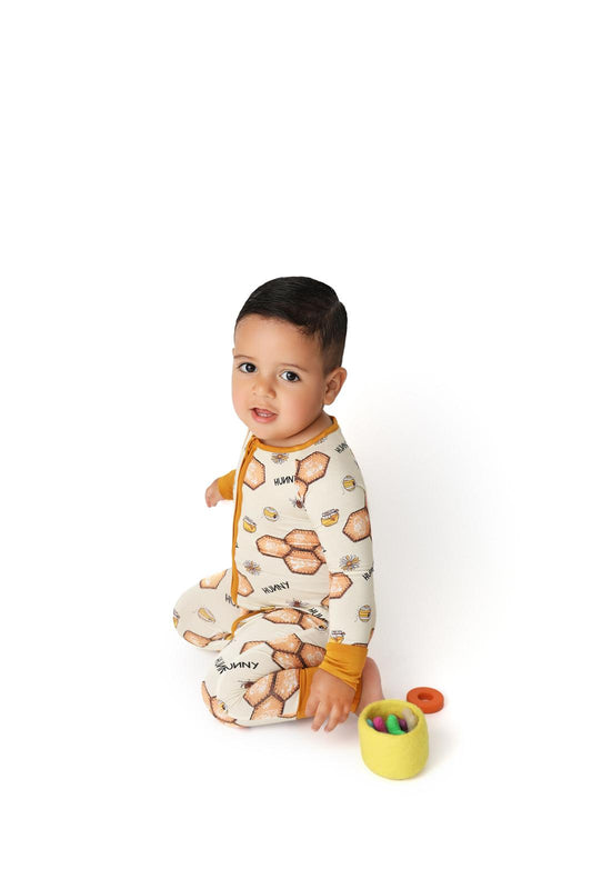 Hunny Pooh bamboo zip