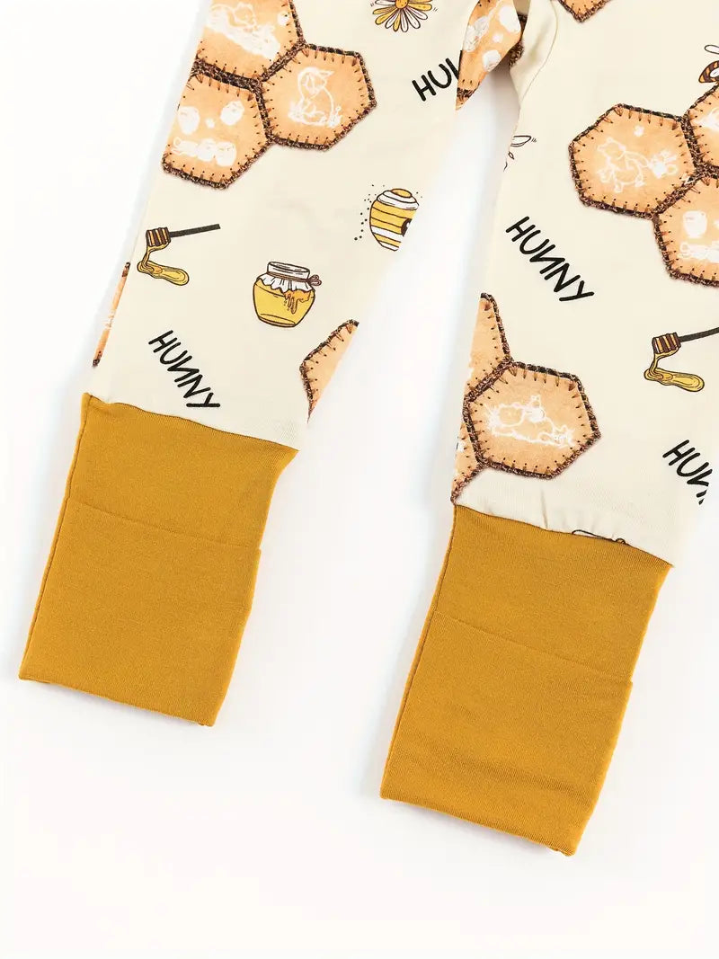 Hunny Pooh bamboo zip