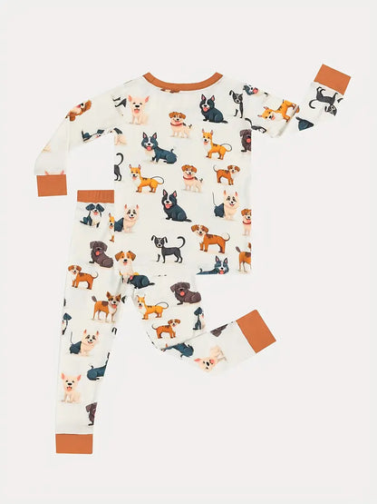 Pawsome Puppy Two-pieces pajama set