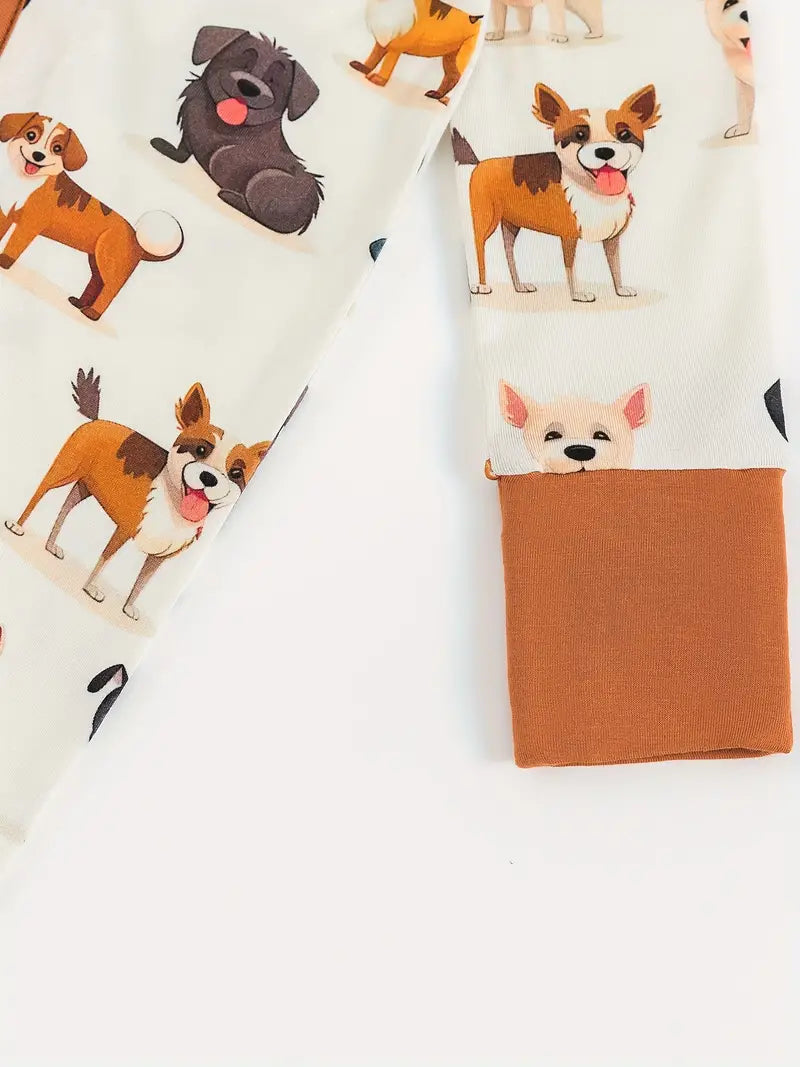 Pawsome Puppy Two-pieces pajama set
