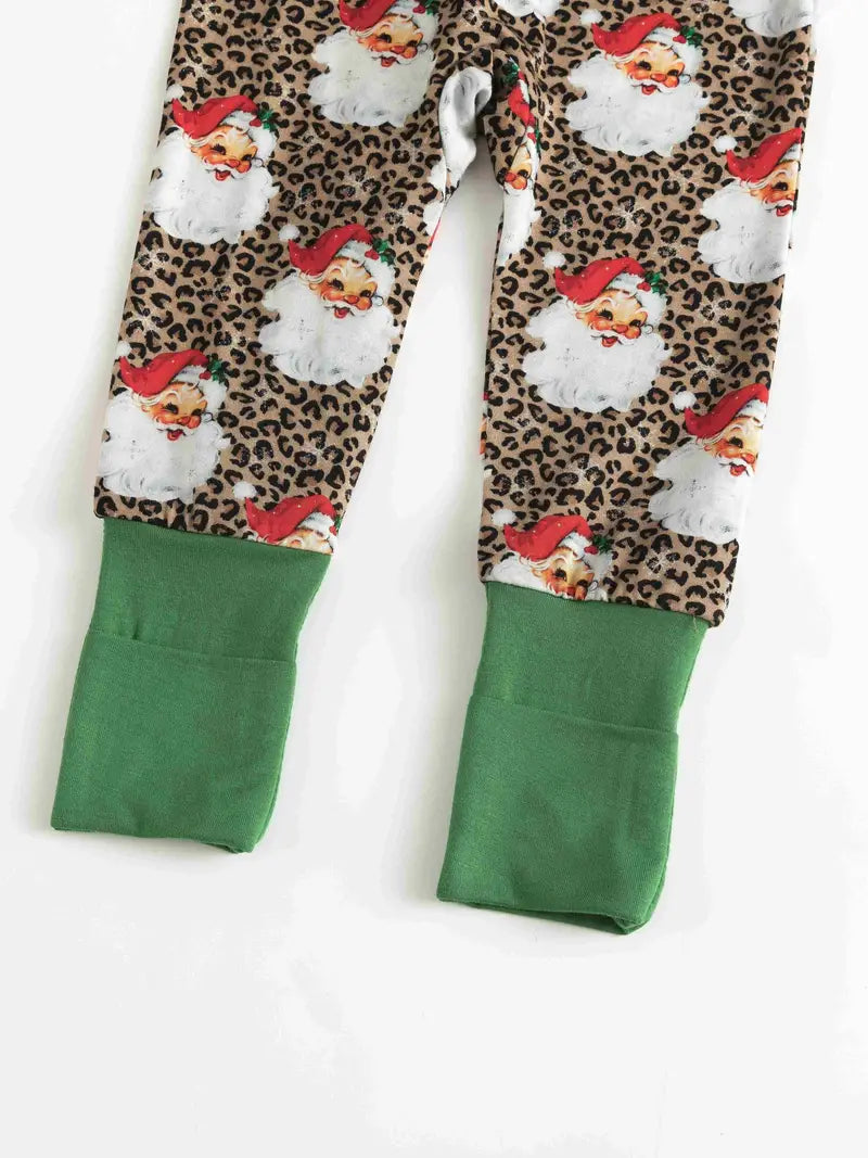 Christmas Whimsy bamboo zippy