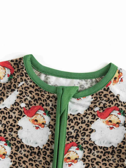 Christmas Whimsy bamboo zippy