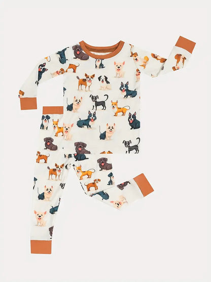 Pawsome Puppy Two-pieces pajama set